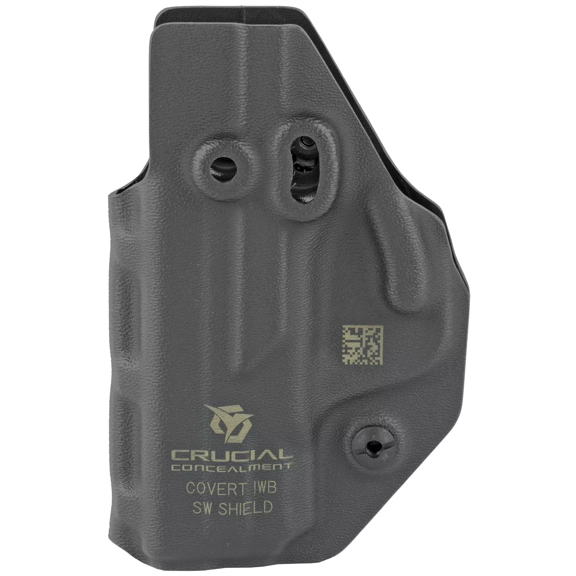 Crucial Concealment Covert Inside-the-Waistband Holster, Ambidextrous Kydex, fits S&W Shield 9/40, 1025