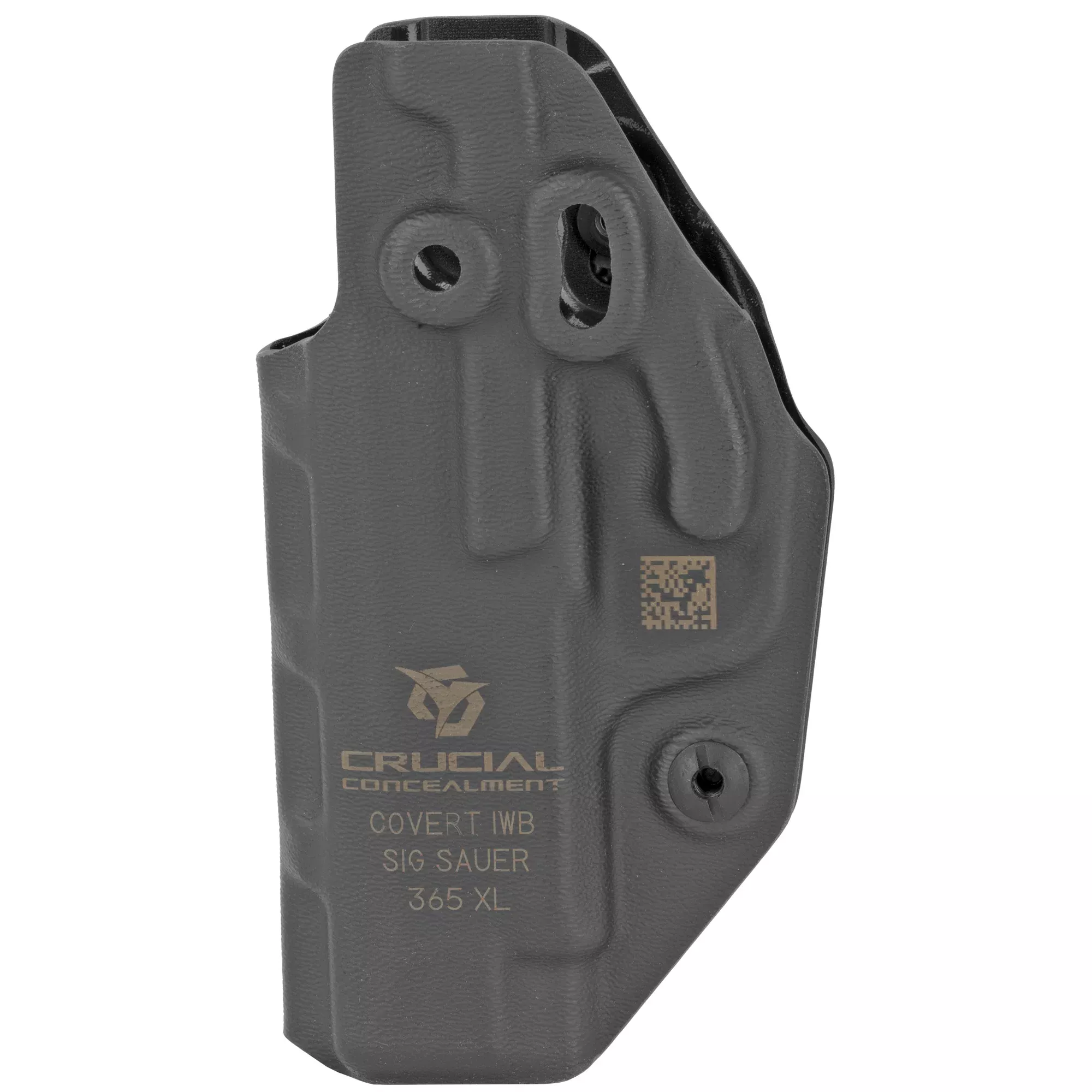 Crucial Concealment Covert IWB Holster for Sig Sauer P365XL, Ambidextrous Kydex, 1113