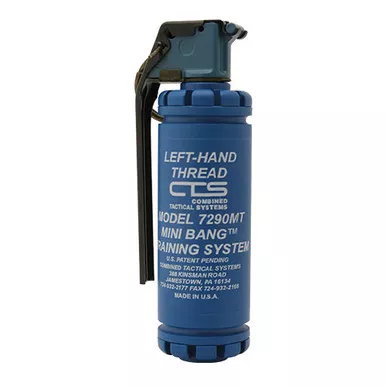 CTS Blue Training Mini Flash Bang w/ Left Hand Thread