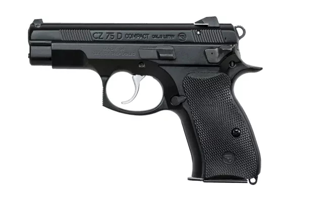 CZ 75 D PCR Compact w/Decocker Lever Black 9mm 3.75″ Barrel 15+1