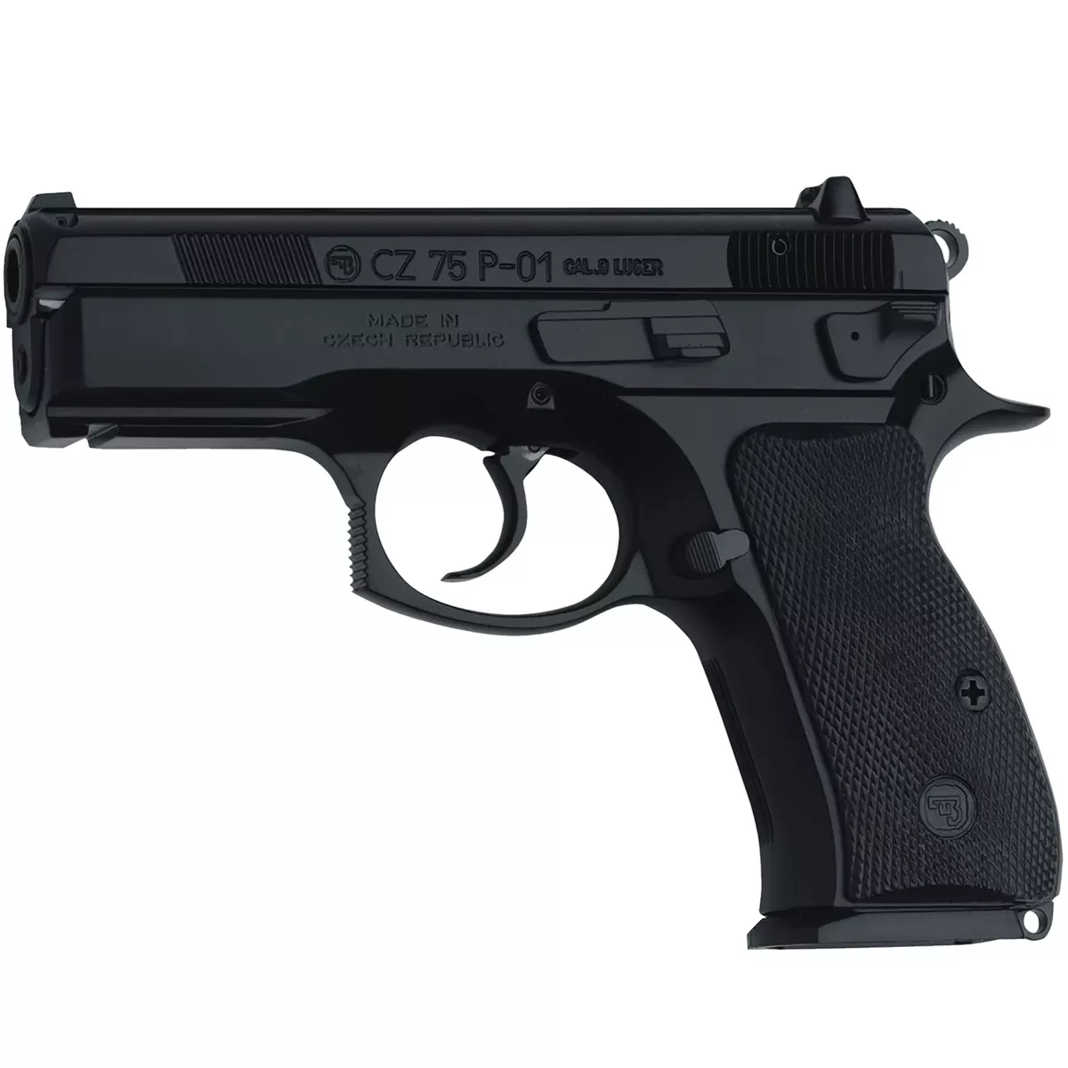 CZ 75 P-01 Forged Alloy Frame Compact 9mm Handgun