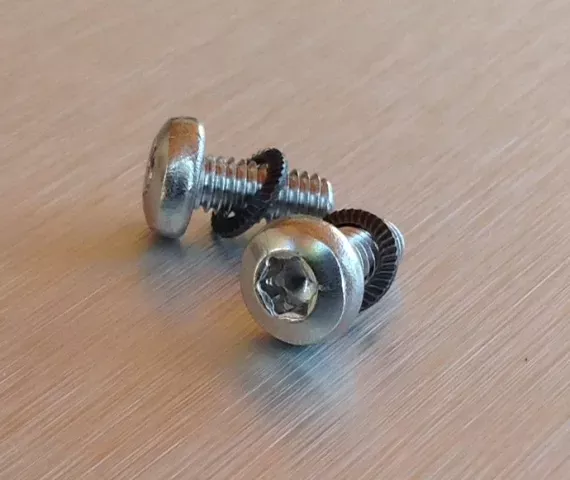 CZ Pistol Torx Grip Screws, Classic Stainless