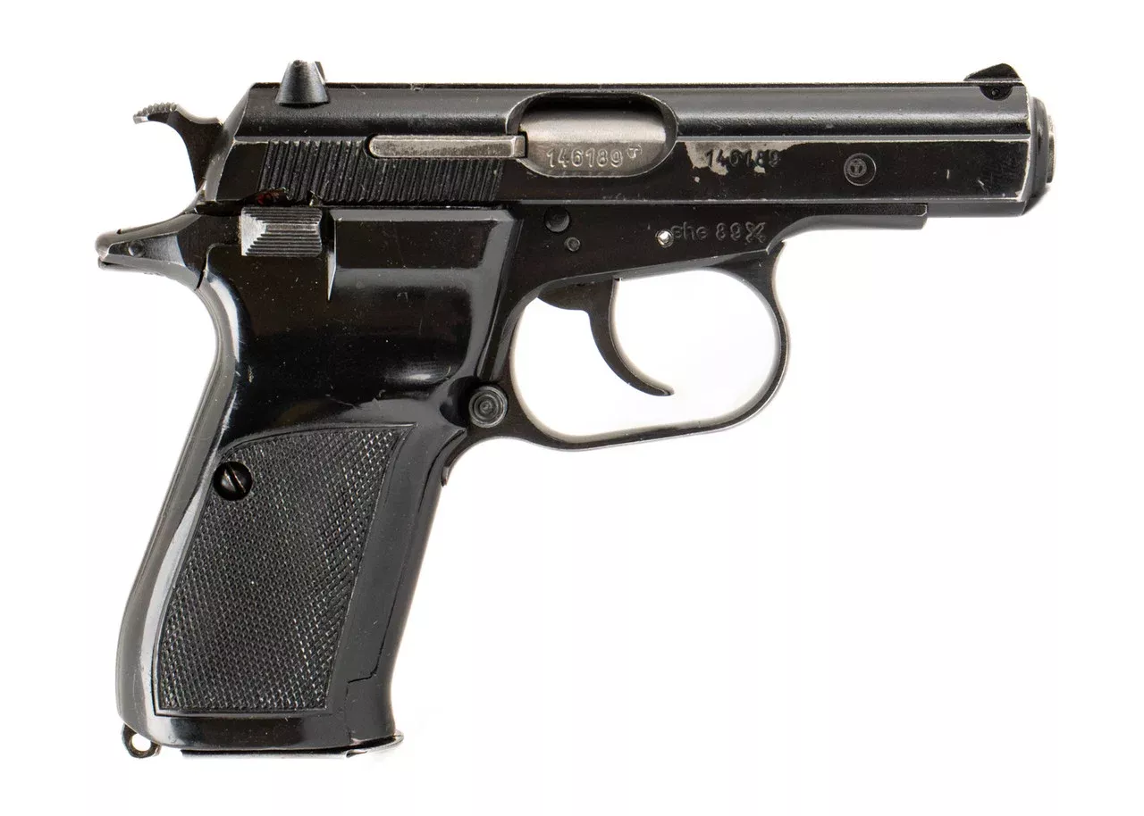 Czech CZ-82 9x18mm Makarov 3.8" 12 Rd Semi-Auto Pistol - Good Condition with Holster - C&R Eligible