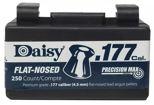 DAISY PELLET 177CAL FLAT NOSE 250CT BELT CLIP BOX