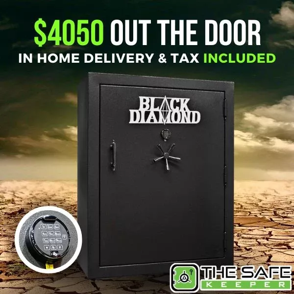 Dakota Safe Black Diamond 7256 Gun Safe - OUT THE DOOR