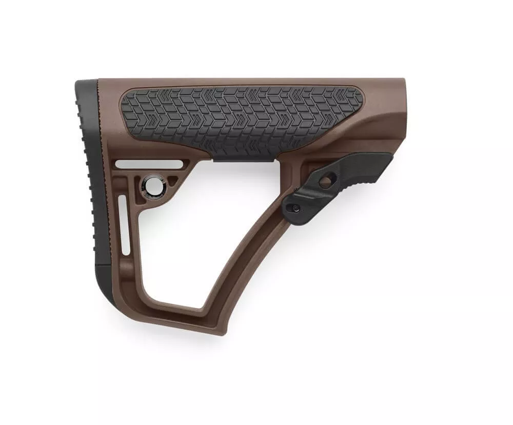 Daniel Defense Brown Stock Collapsible Buttstock AR15
