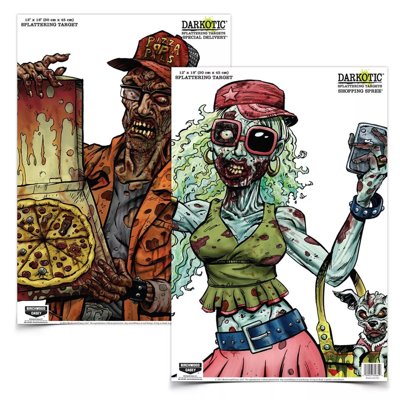 Darkotic 12 x 18 Special Delivery & Shopping Spree Comb