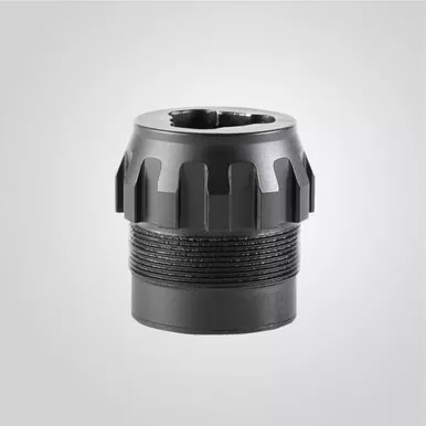 Dead Air P-Series 3 Lug Adapter - Black Finish