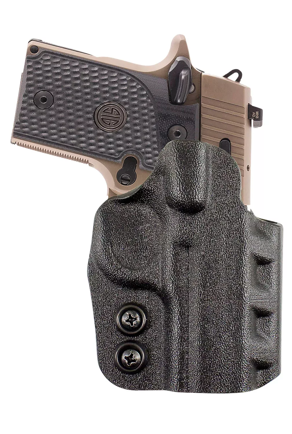 DeSantis Gunhide D94KA8JZ0 CazzutoOWB Black Kydex Paddle Fits Sig P365/XL/SAS Right Hand