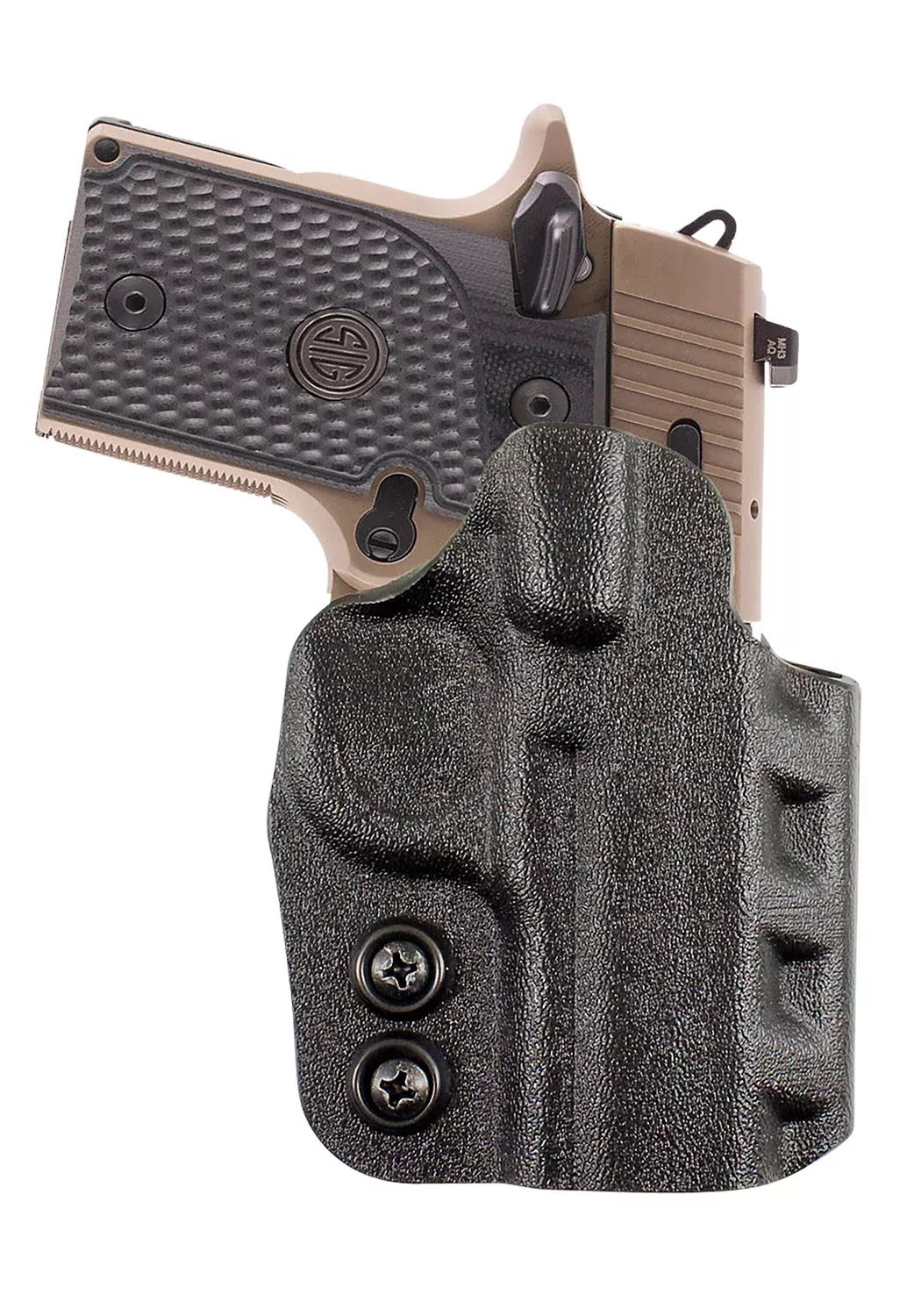 DeSantis Gunhide D94KAB2Z0 CazzutoOWB Black Kydex Paddle Fits Glock 17/17 Gen 5/22/31 Right Hand