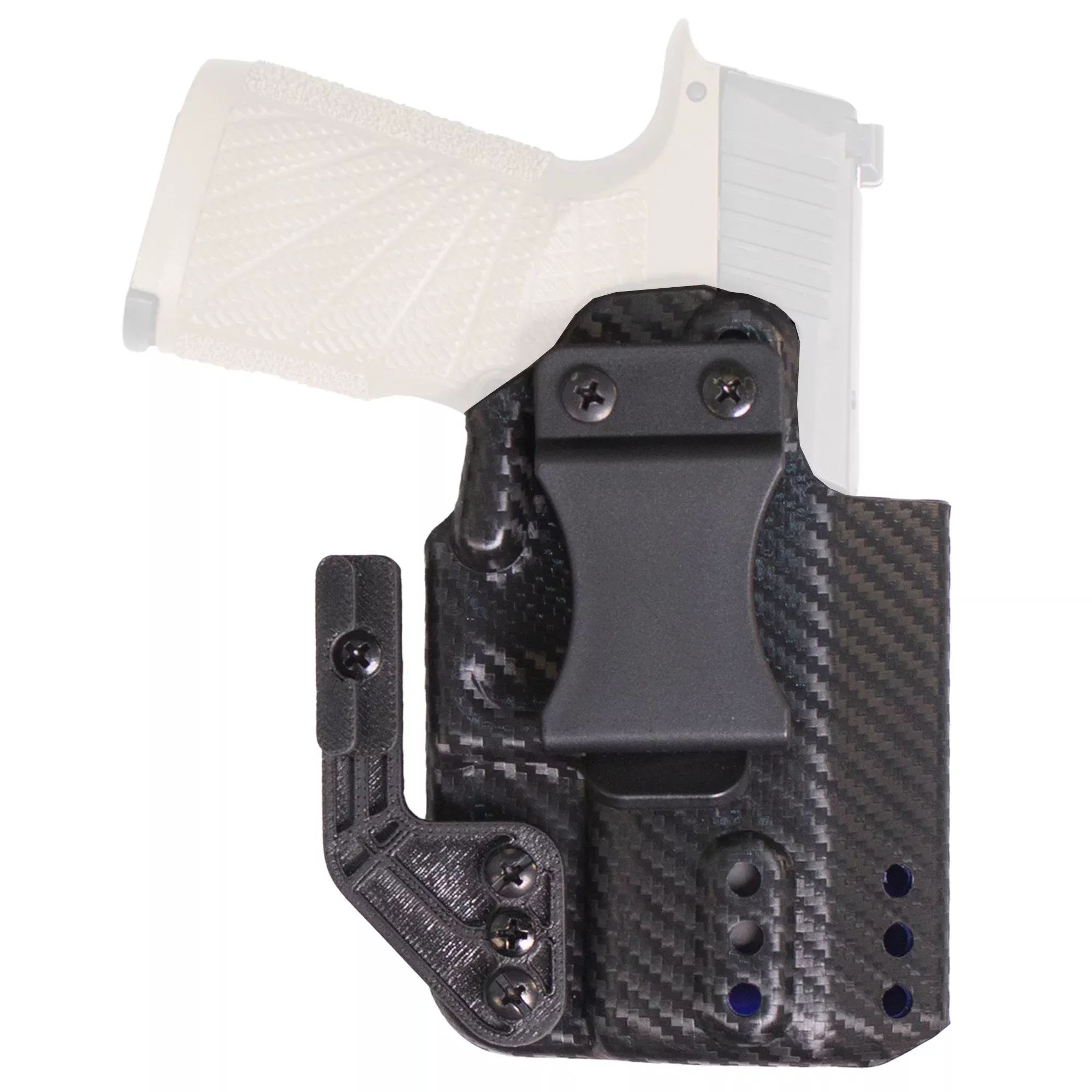 DeSantis Gunhide Persuader Inside Waistband Holster, Carbon Fiber Finish, Optics Compatible