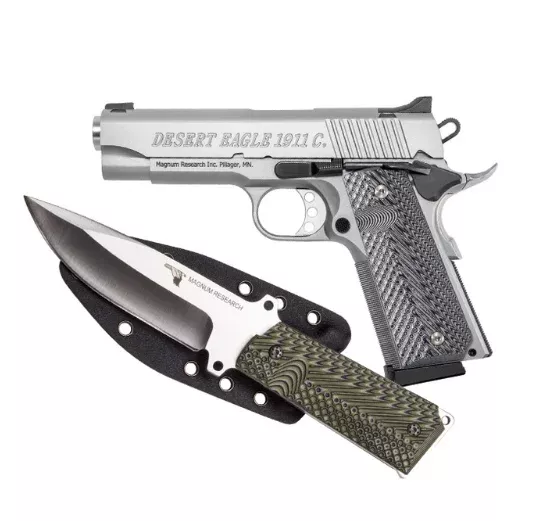 Desert Eagle 1911 C Stainless, with KNIFE1911