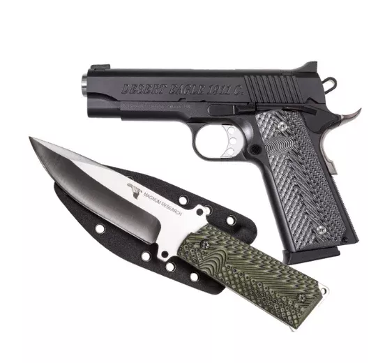 Desert Eagle, 1911 C with KNIFE1911