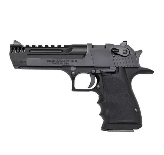 Desert Eagle, .357 Magnum, Brushed Chrome Slide/Barrel with Integral Muzzle Break, L5, NY OKAY