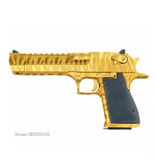 Desert Eagle, .357 Magnum, Titanium Gold w/ Tiger Stripes