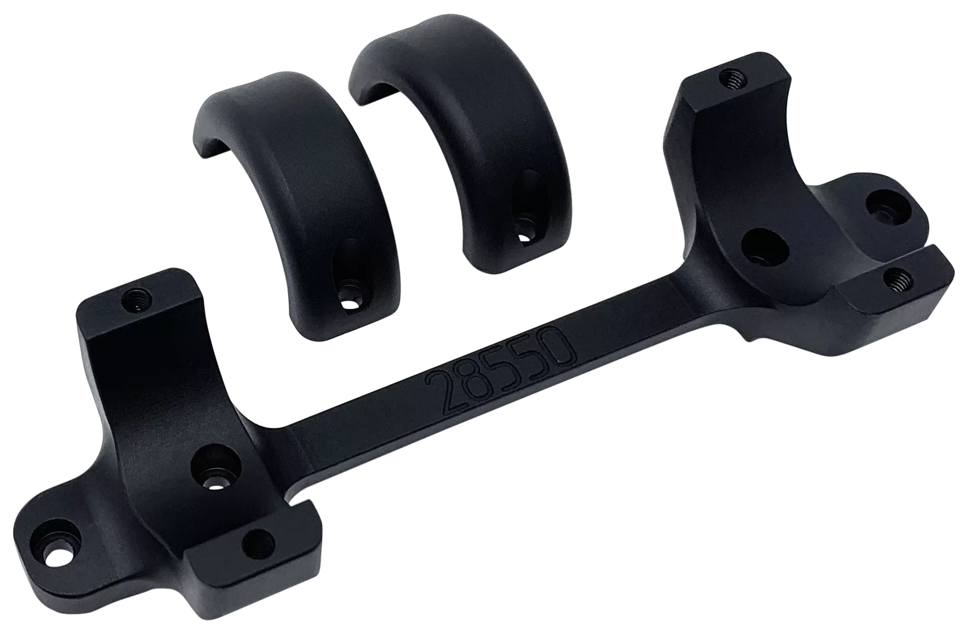DNZ 30550 Game Reaper-Tikka Scope Mount/Ring Combo Matte Black 30mm