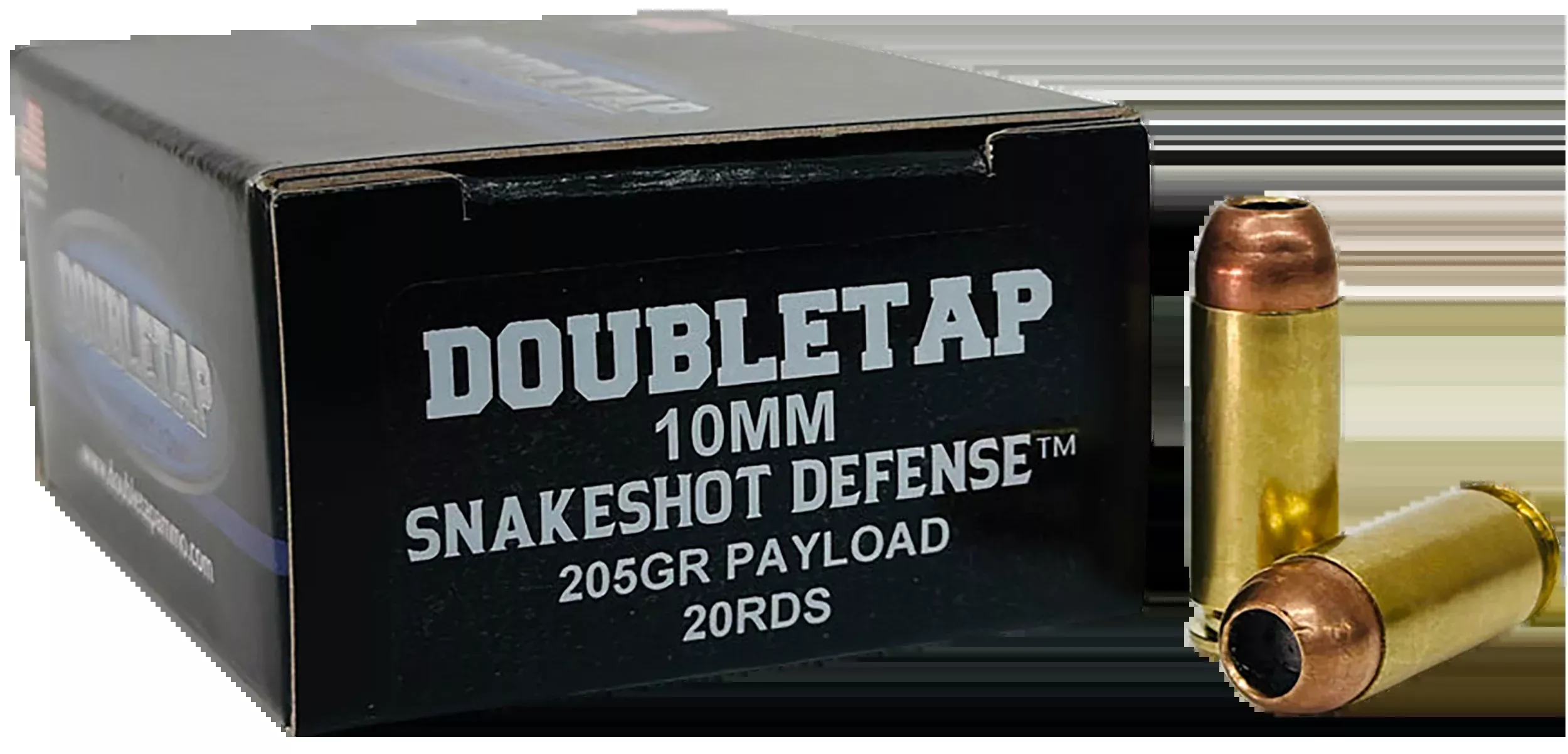 DoubleTap Ammunition 10mm SnakeShot Defense 205gr Payload 20-Round Box 10MMSS20