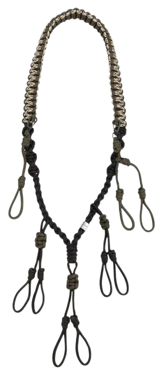 Drake Waterfowl DW7150BKO Callers Lanyard Black/Olive Polypropylene Adjustable