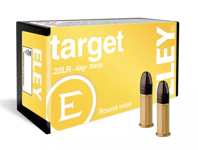 Eley Target 22 LR Ammo 40gr RN 50rds - 03190