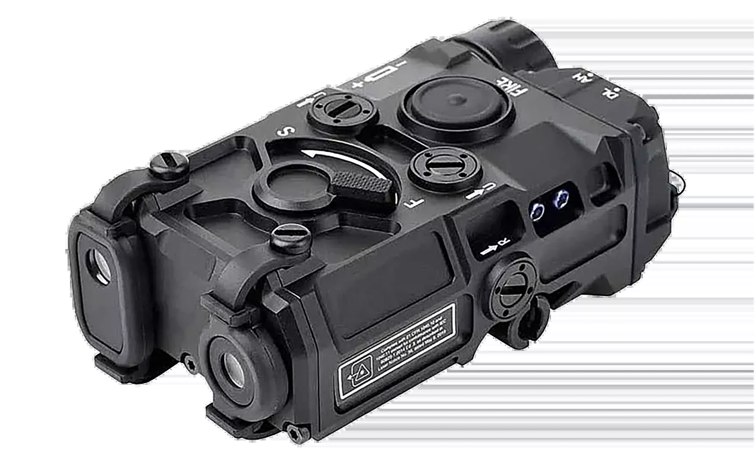 Eotech On-Gun Laser Sight with Green Visible & Infrared VCSEL Illuminator, Black Aluminum — EOT-OGL-C-B
