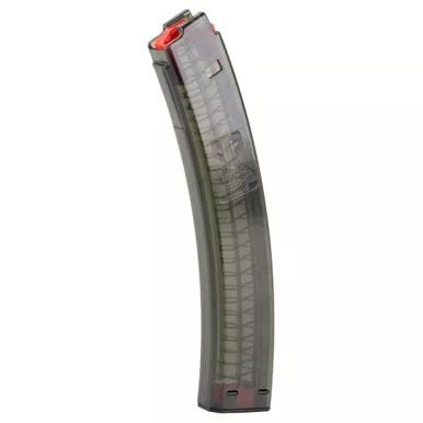 ETS Group CZ Scorpion Translucent Carbon Smoke Magazine - 9MM, 40 Rounds, Fits CZ Scorpion, Polymer, Translucent Carbon Smoke