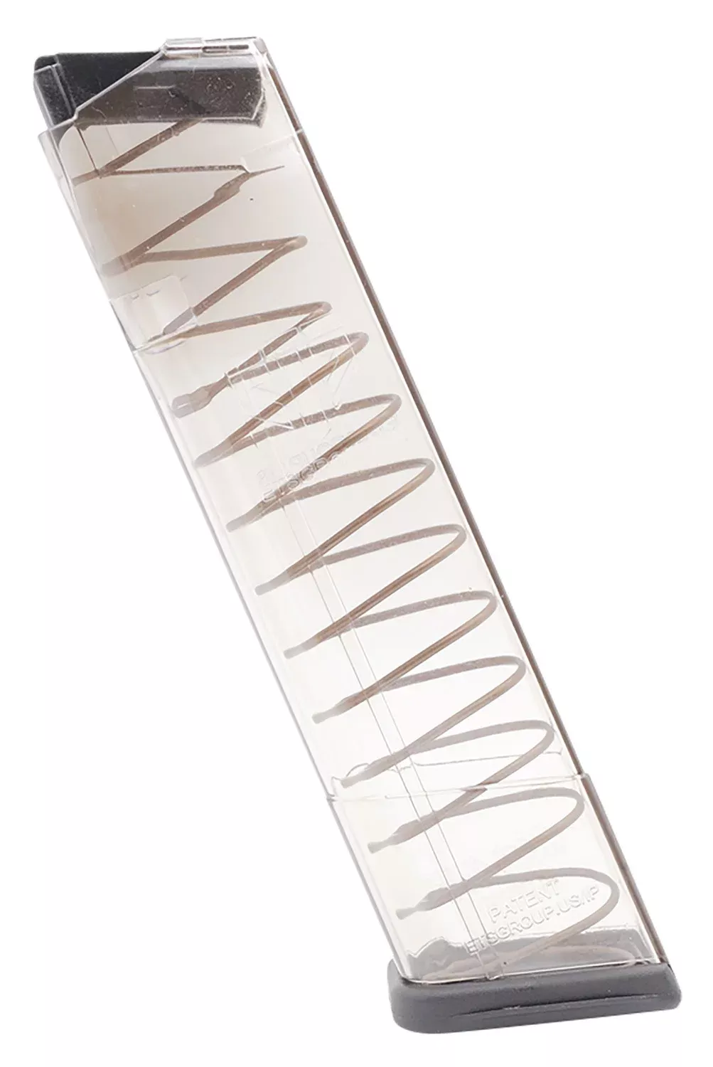 ETS Group GLK2118 Pistol Mags18rd 45 ACP Compatible w/ Glock 21/30/41 Clear Polymer