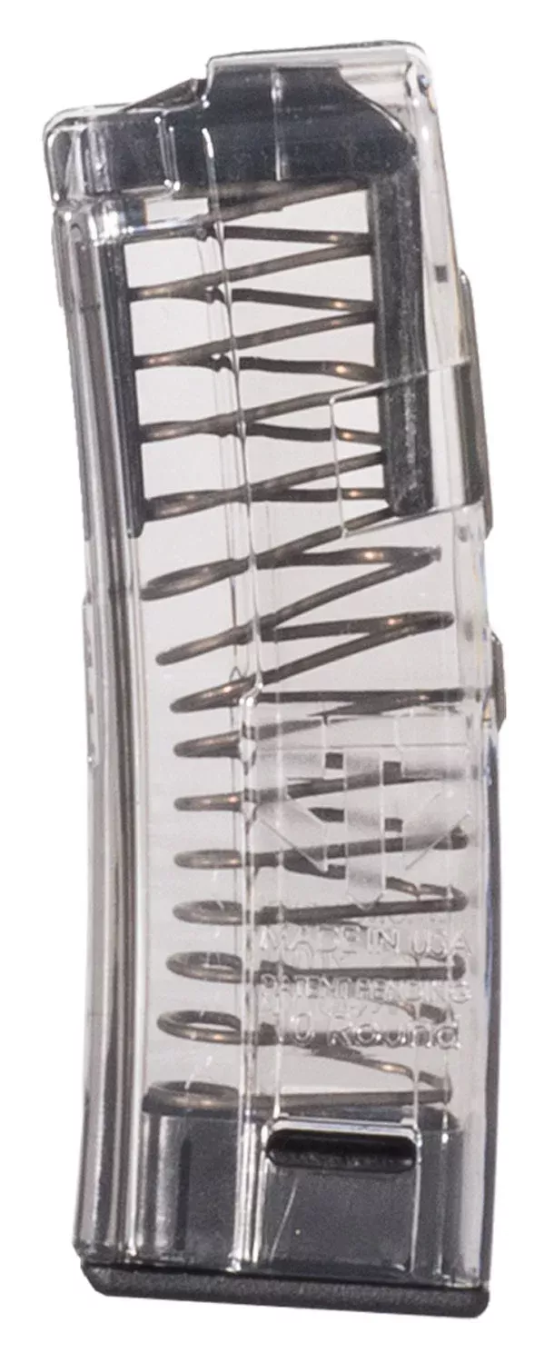 ETS Group HKMP510 Rifle Mags10rd 9mm Luger for H&K MP5/SP5K/MP5K/94/SP89 Clear Detachable