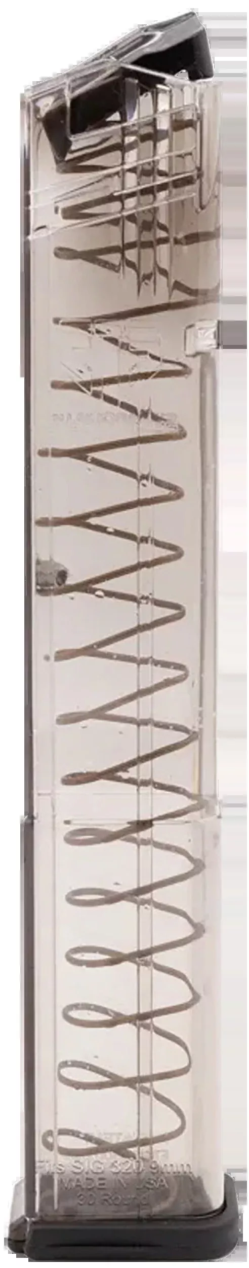 ETS Group SG932030 9mm Luger 30rd Clear Polymer Pistol Magazine for Sig P320
