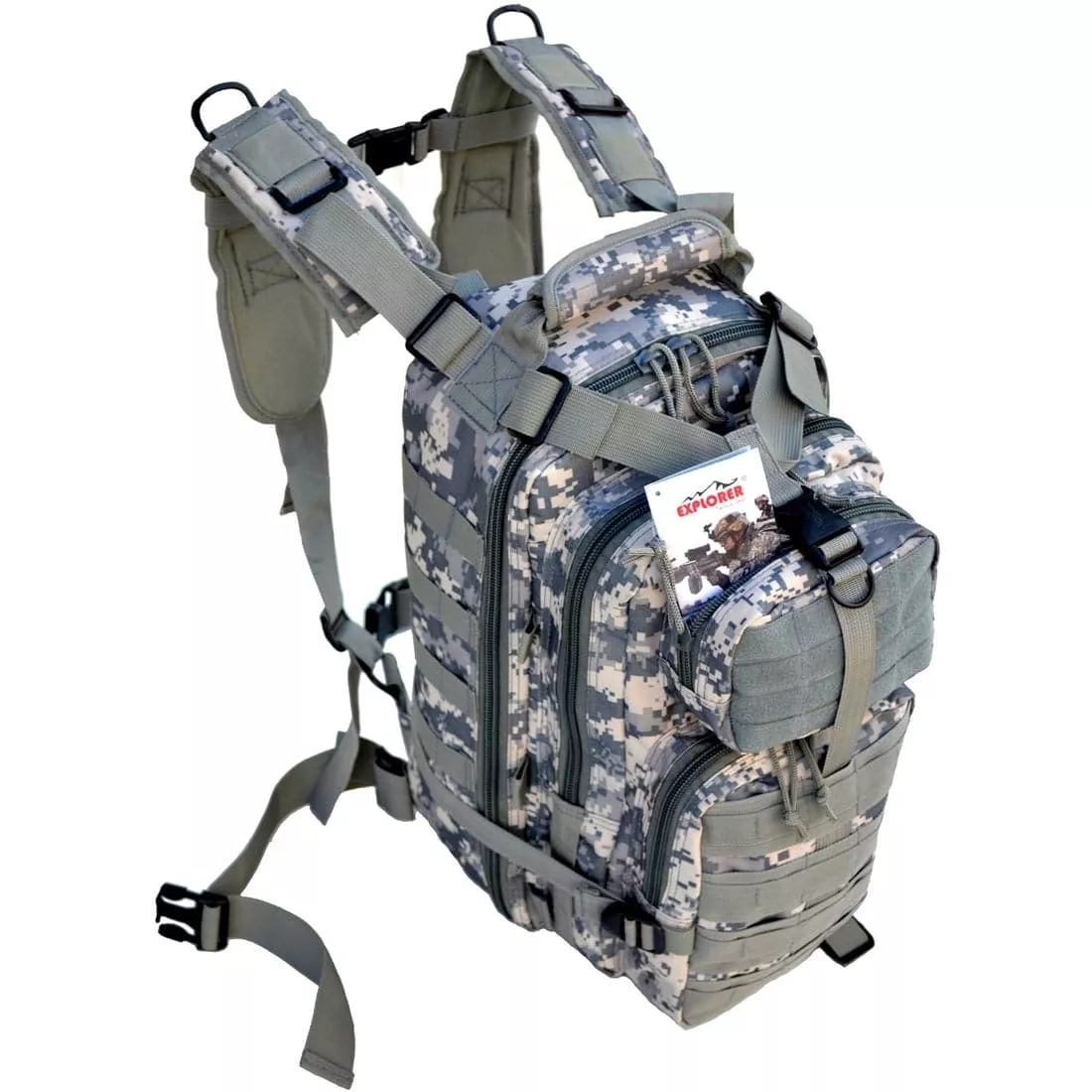 Explorer B3 Tactical Assault Military MOLLE Backpack