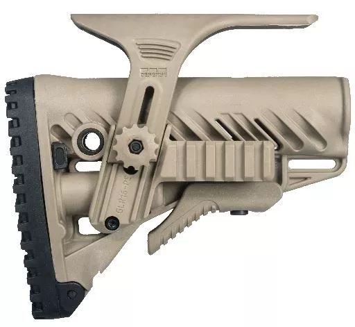FAB Adjustable Cheek Riser for GL-Shock Stock - FDE