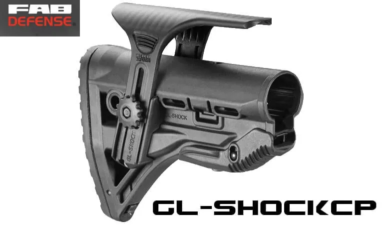 FAB GL-SHOCKCP Recoil-reducing AR15 Stock Cheek Riser