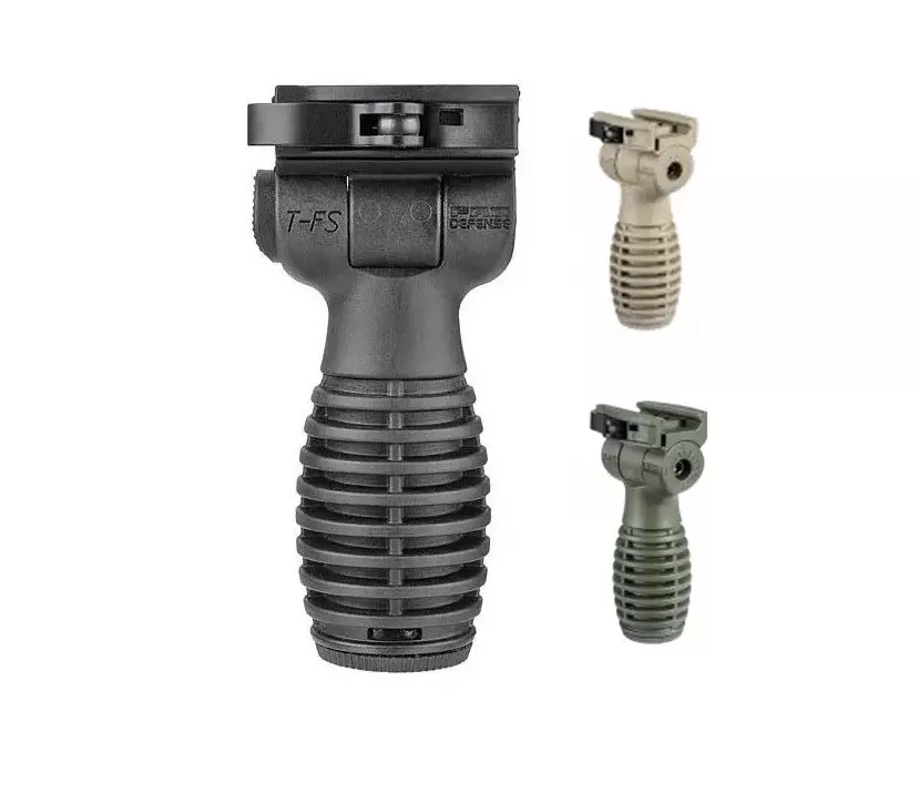 FAB T-FS Horizontal "Side-to-Side" Folding Grip with Storage TFS AR15 AR-15