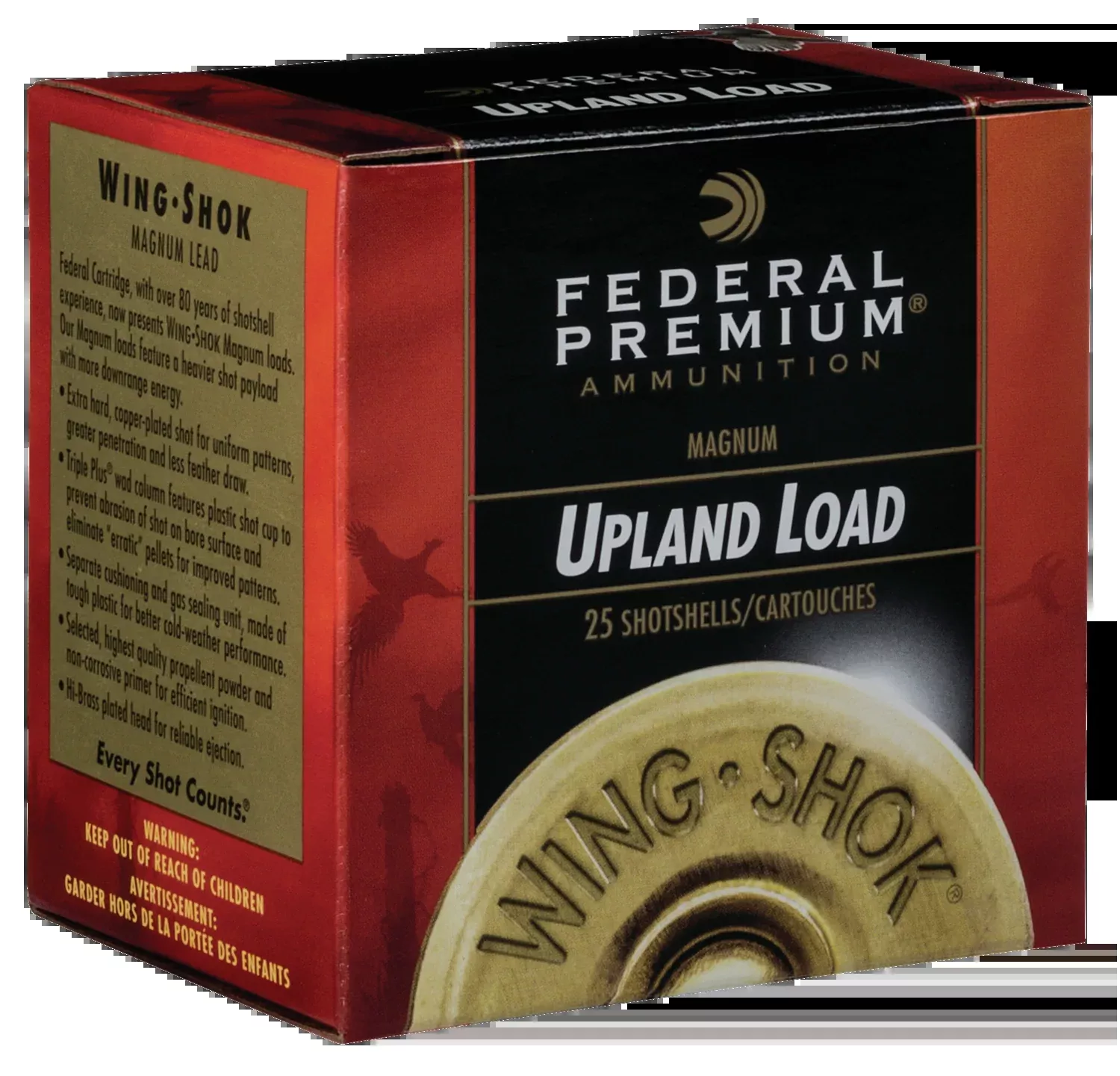 Federal Premium Wing-Shok Pheasant Forever High Velocity 16 Gauge 2.75in 1-1/8oz #6 PF1636