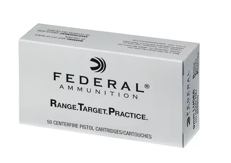 Federal Range and Target 9mm 115 Grain Full Metal Jacket 50rd box
