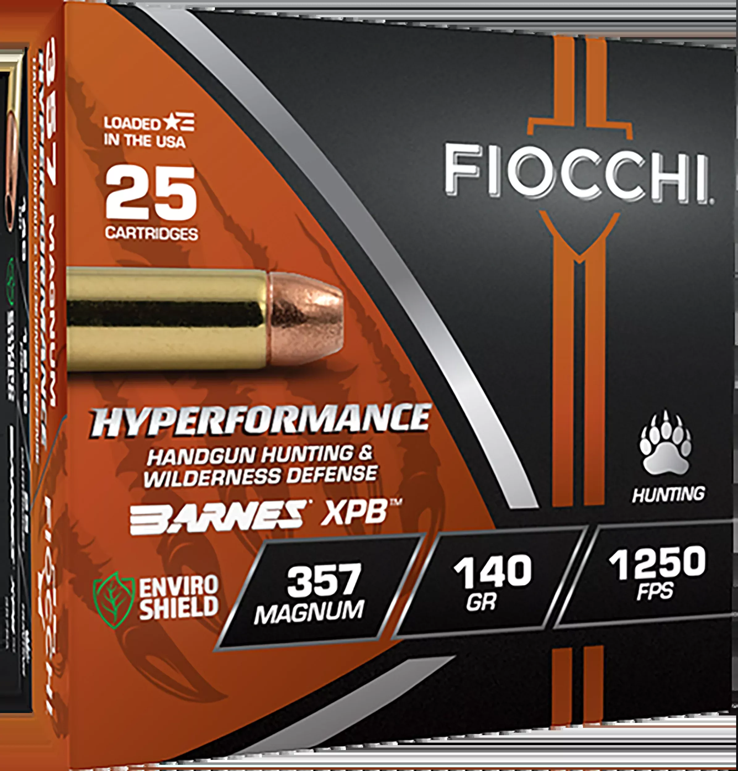 Fiocchi Hyperformance .357 Magnum 140gr Barnes XPB All-Copper Hollow Point Ammo 357BA