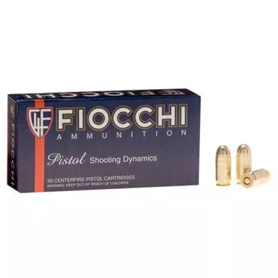 Fiocchi Shooting Dynamics 9mm Makarov FMJ 50/bx (50 rounds per box)