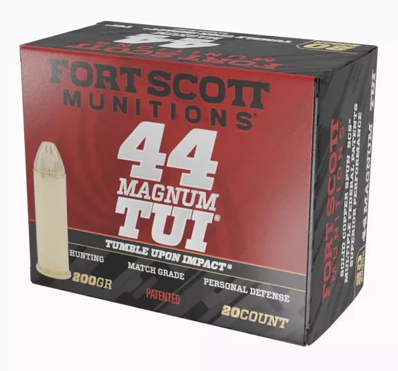 Fort Scott SCS 44 Magnum Ammo 200gr TUI 20rds - 44MAG-200-SCV1