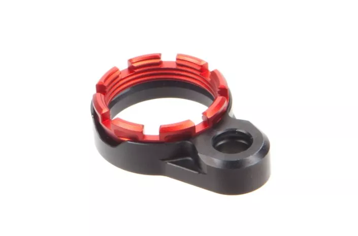 Fortis K1 RED Lightweight Enhanced AR15 End Plate System Tapered Locking Castle Nut QD Sling Swivel Mount AR-15