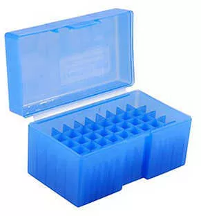 Frankford Arsenal Hinge Top Ammunition Box Belted Magnum Calibers, Holds 50 Rounds