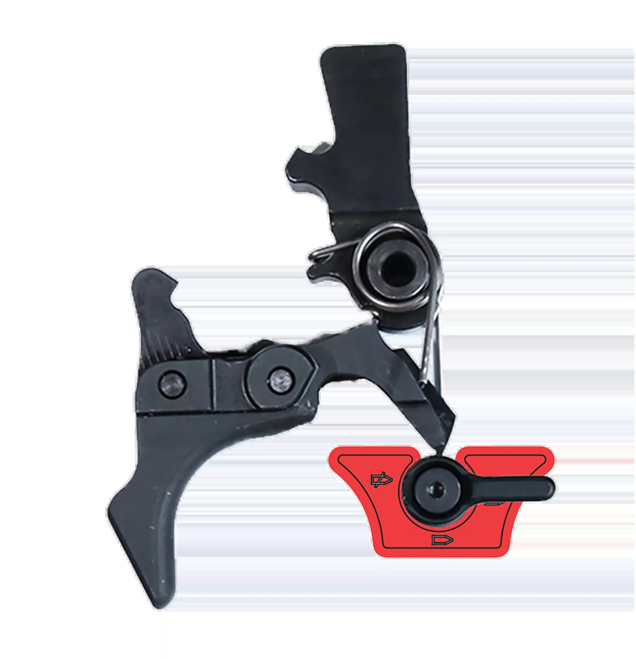 Franklin Armory Binary Firing System III Trigger for Ruger 10/22, Black Curved 0250000BLK