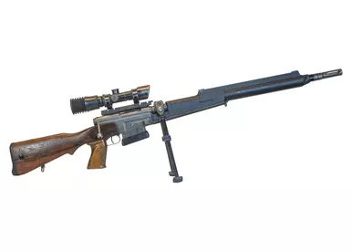 French FRF2 7.62mm Sniper Rifle w/ Scope