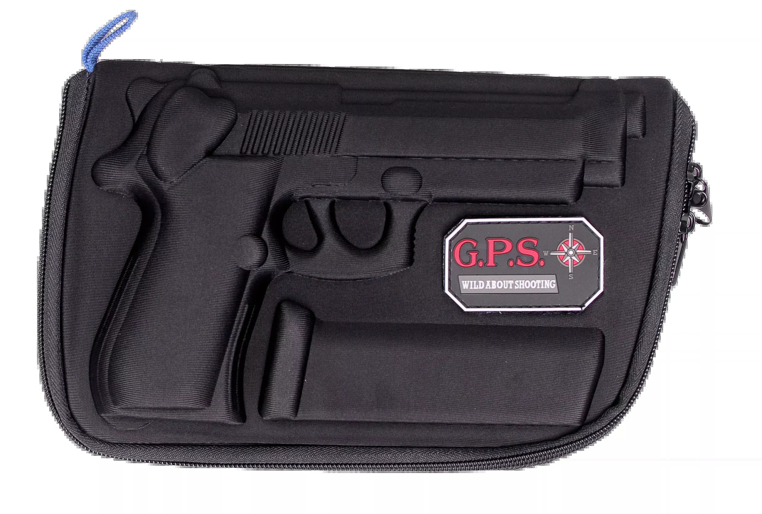 G Outdoors GPS-909PC Custom Molded Pistol Case Black 1-Handgun for Beretta 92, 96 & Taurus PT92