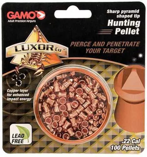 Gamo Luxor Cu .22 Pyramid (Per 100) Md: 632282154