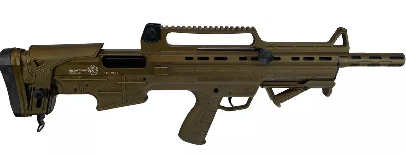 Garaysar FEAR104B 12 Gauge Semi-Auto Bullpup AR Style Shotgun Khaki