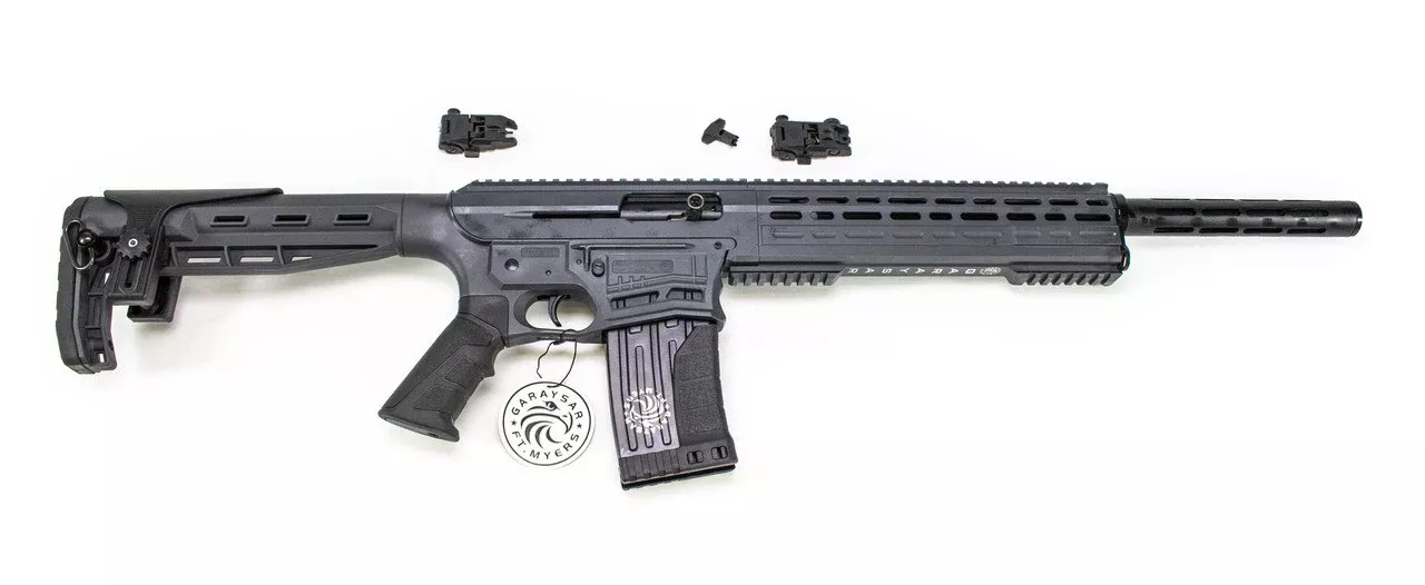 Garaysar FEAR116 12 Gauge Semi-Auto Magazine Fed Shotgun Sniper Gray
