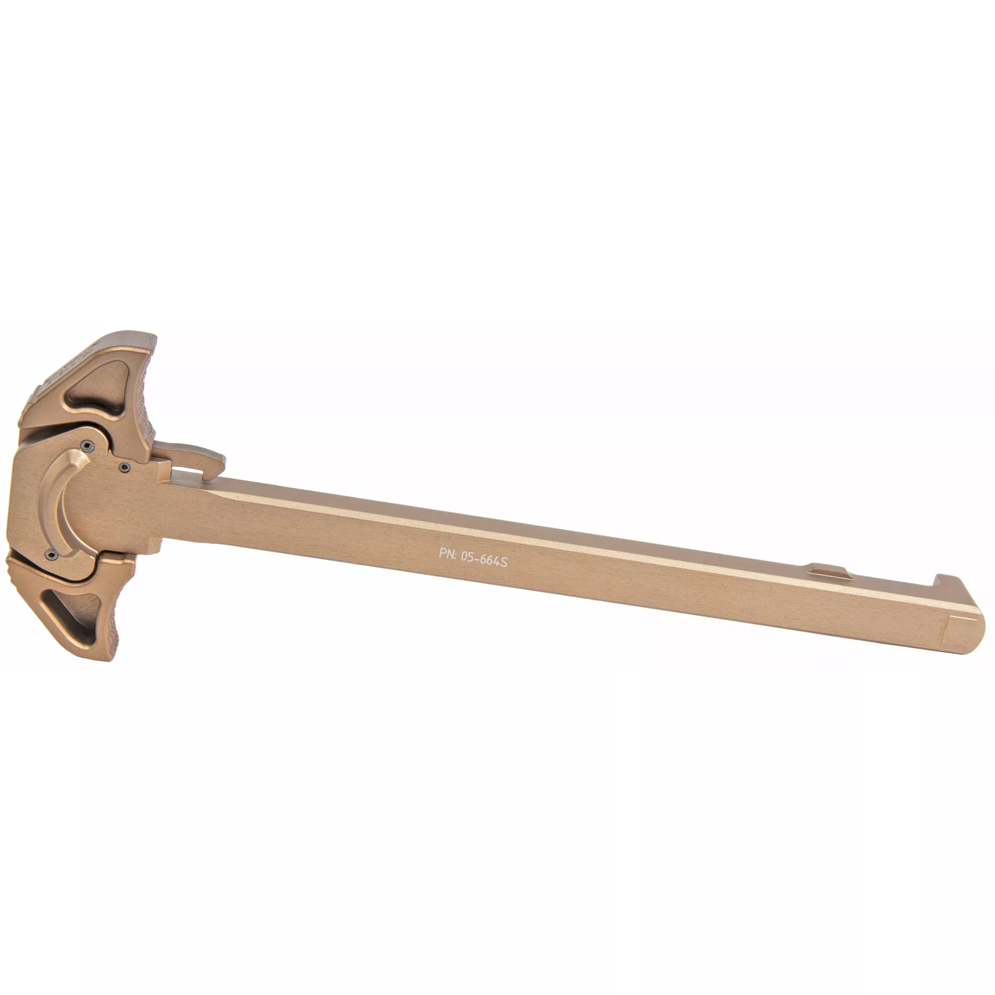 Geissele Automatics USASOC Airborne Ambidextrous Charging Handle, Desert Dirt Color 05-664S