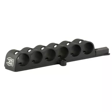 GG&G Inc Benelli M4 Side Saddle - Fits Benelli M4, Anodized Black