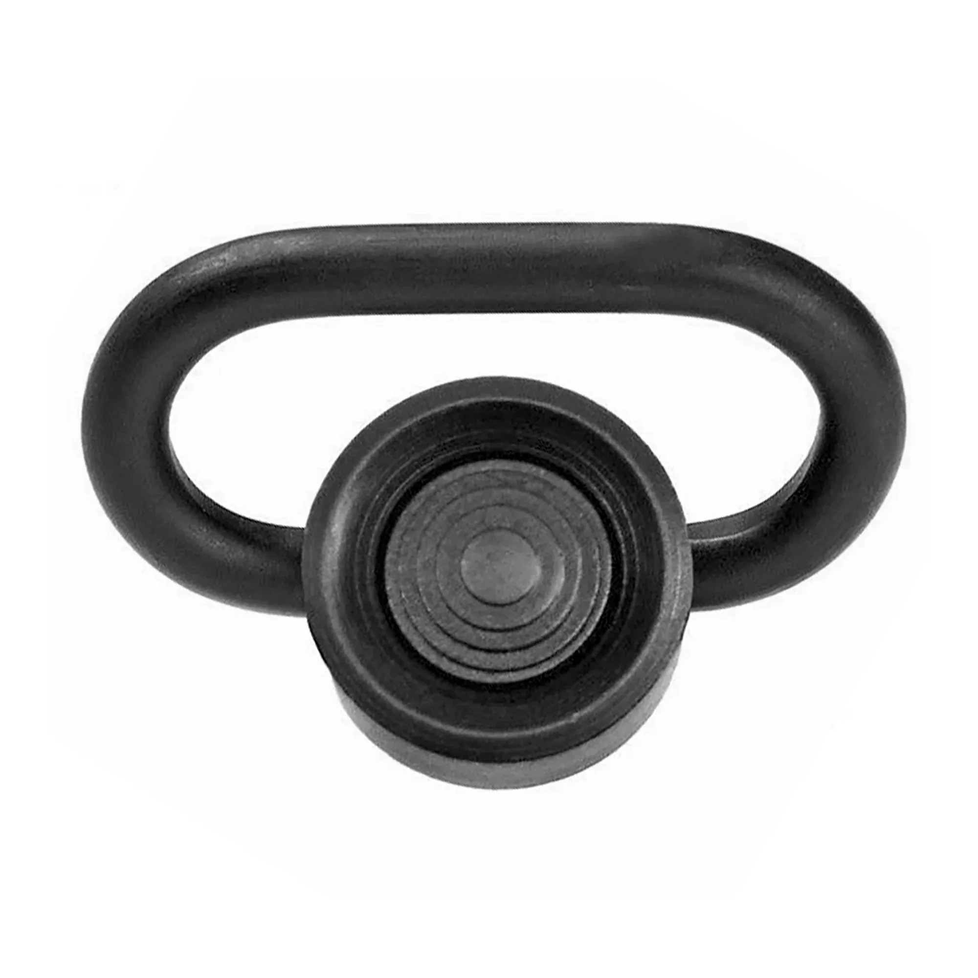 GG&G, Inc. Heavy Duty Quick Detach Sling Swivel, 1.25 in Steel Matte Push-Button, GGG-1418
