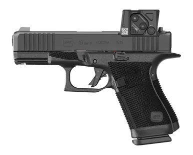 Glock 19 Gen 6 A-Cut Pistol - G19 COA - Black - 15 round magazines