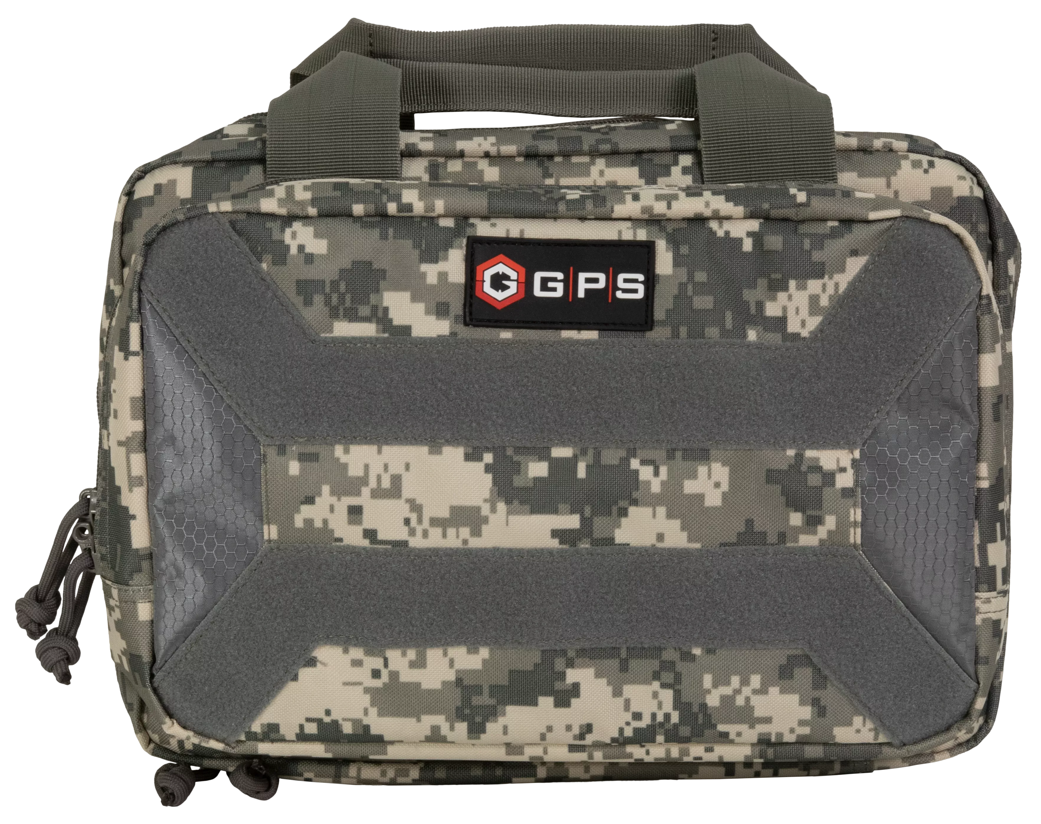 GPS Bags PC15ACU Pistol CaseGray Digital 600D Polyester Holds 1 Handgun